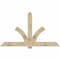 Ekena Millwork Redmond Rough Sawn Timber Gable Bracket, Douglas Fir, 84"W x 49"H x 6"D x 6"F, 14/12 Pitch GBW084X49X0606RED00RDF - alternate 1